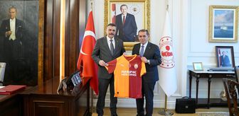 Galatasaray Başkanı Özbek'ten İçişleri Bakanı Çiftçi'ye 'hayırlı olsun' ziyareti