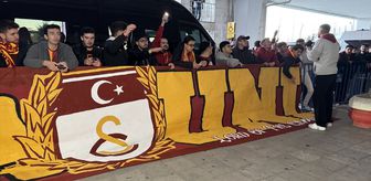 Galatasaray kafilesi Konya'ya geldi