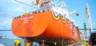 Gana Cumhurbaşkanı Mahama, Sahara LPG tankerini hizmete aldı