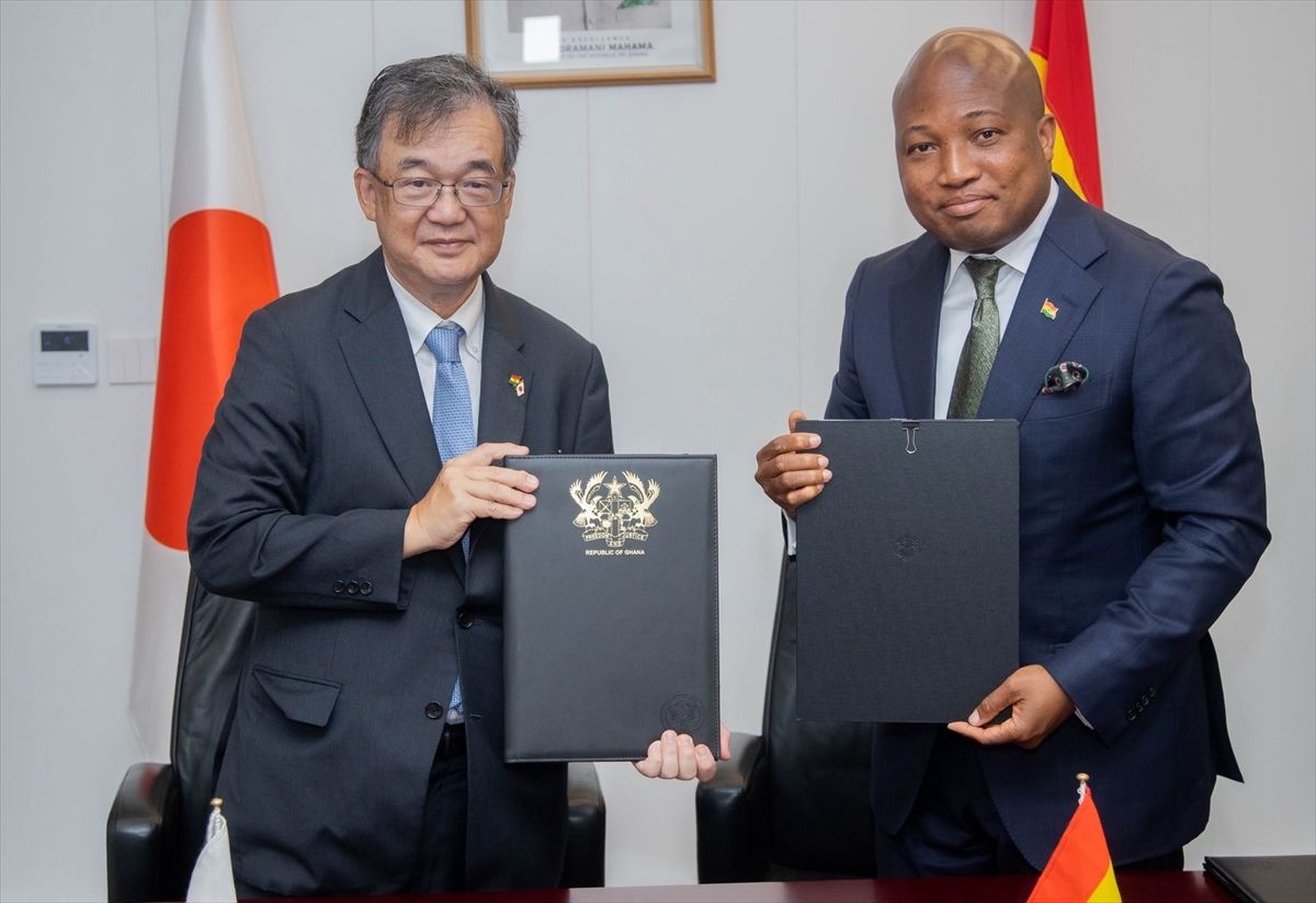 Gana ile Japonya arasında 20 milyon dolarlık sağlık hibesi anlaşması