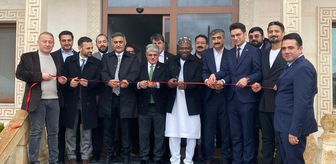 Gana'nın Ankara Büyükelçisi Abdul Nasiruddin Mardin'de fabrika açılışına katıldı