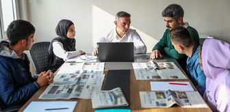 Gazeteciliğe merak salan özel öğrenciler okul gazetesi çıkarıyor