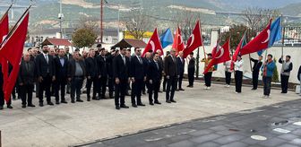 Gaziantep'te Çanakkale Deniz Zaferi'nin 111. yılı dolayısıyla törenler düzenlendi