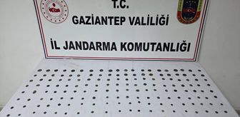 Gaziantep'te düzenlenen operasyonda 195 sikke ele geçirildi