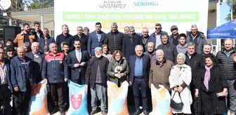Gaziantep'te üreticilere hibe yem desteği sağlandı