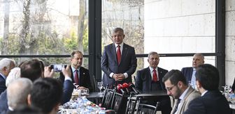 Gelecek Partisi Genel Başkanı Davutoğlu, parlamento muhabirleriyle bir araya geldi Açıklaması
