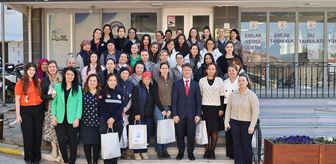 Gelibolu Başkanı Soyuak, belediye personelinin 8 Mart Dünya Kadınlar Günü'nü kutladı