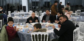 Gemerek'te Kur'an kursu öğrencileri iftarda bir araya geldi