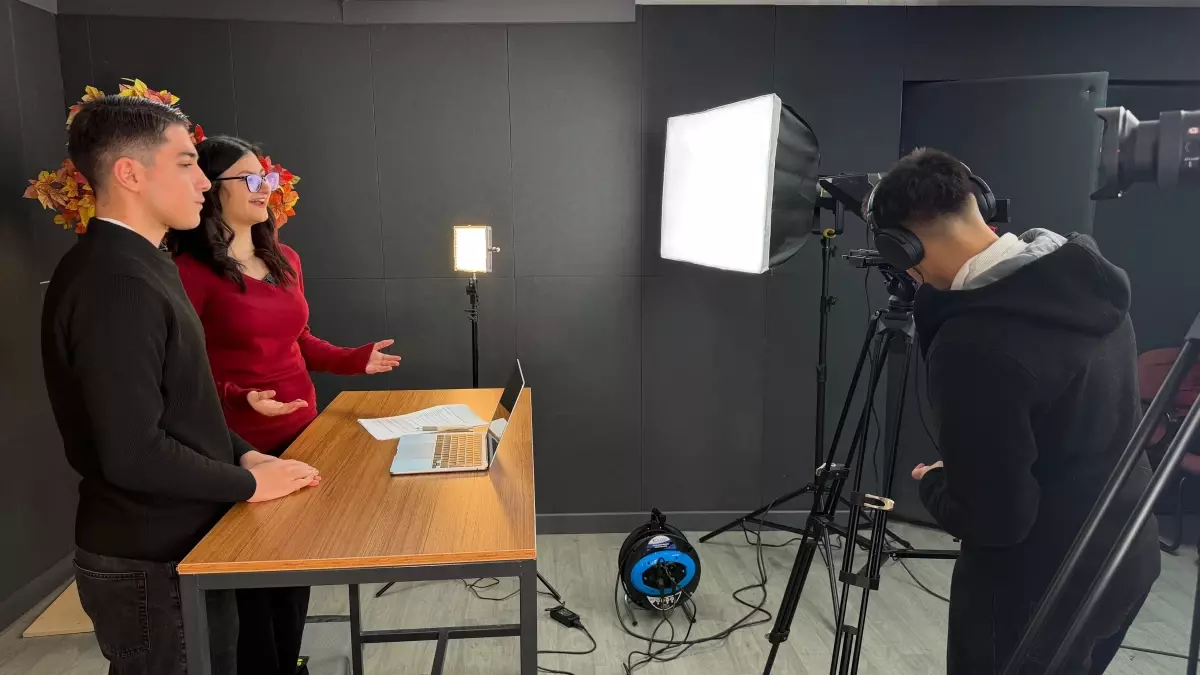 Ankara'da öğrenciler 'Haberimiz Olsun' projesiyle mesleki tecrübe kazanıyor