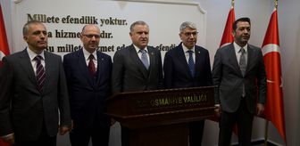 Gençlik ve Spor Bakanı Bak, Osmaniye'de konuştu Açıklaması