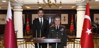 Genelkurmay Başkanı Orgeneral Bayraktaroğlu, Katar heyetini ağırladı