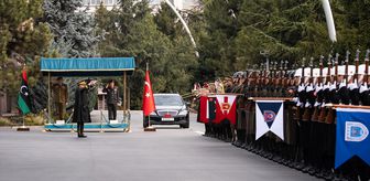 Genelkurmay Başkanı Orgeneral Bayraktaroğlu, Libya Genelkurmay Başkan Vekili Korgeneral en-Nemruş ile görüştü