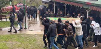 Giresun'daki yangında hayatını kaybeden kişinin cenazesi toprağa verildi