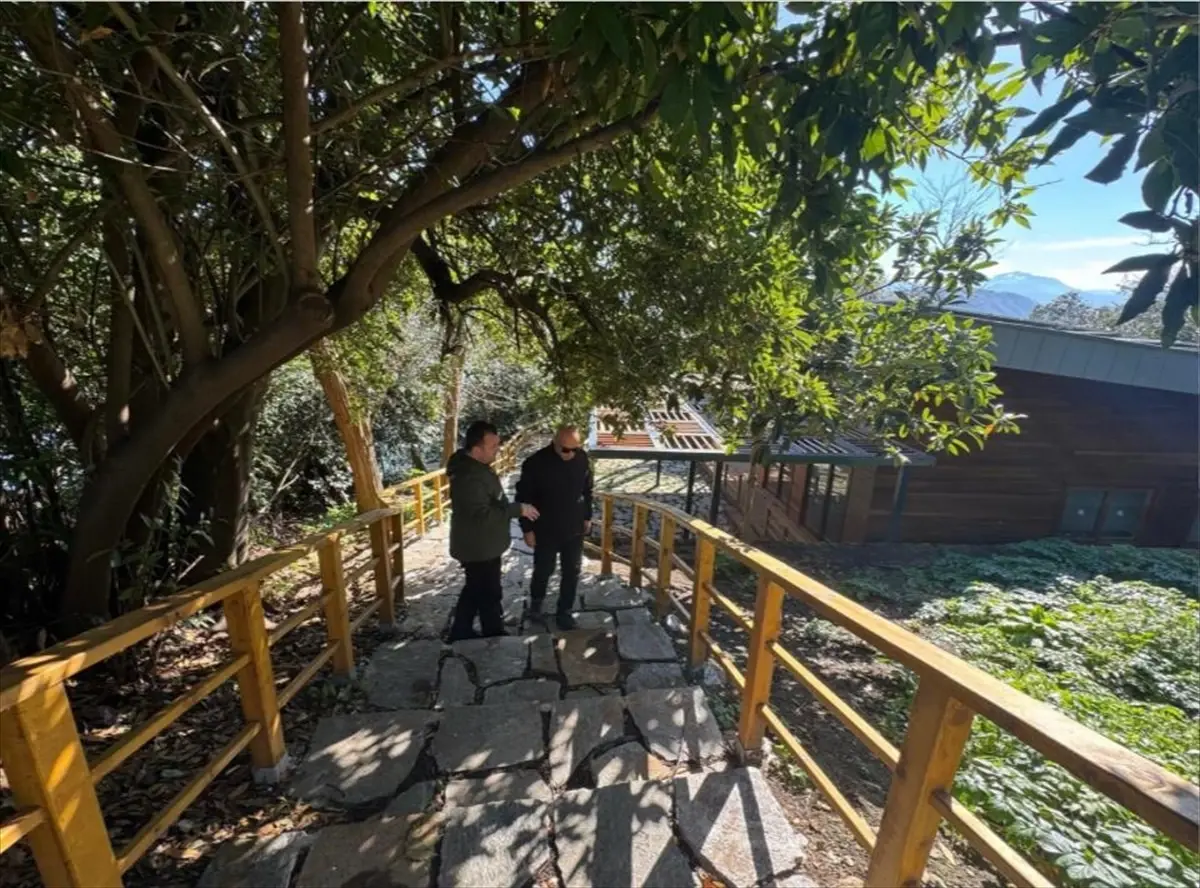 Giresun Valisi Koç, Giresun Adası'nda süren çalışmaları inceledi