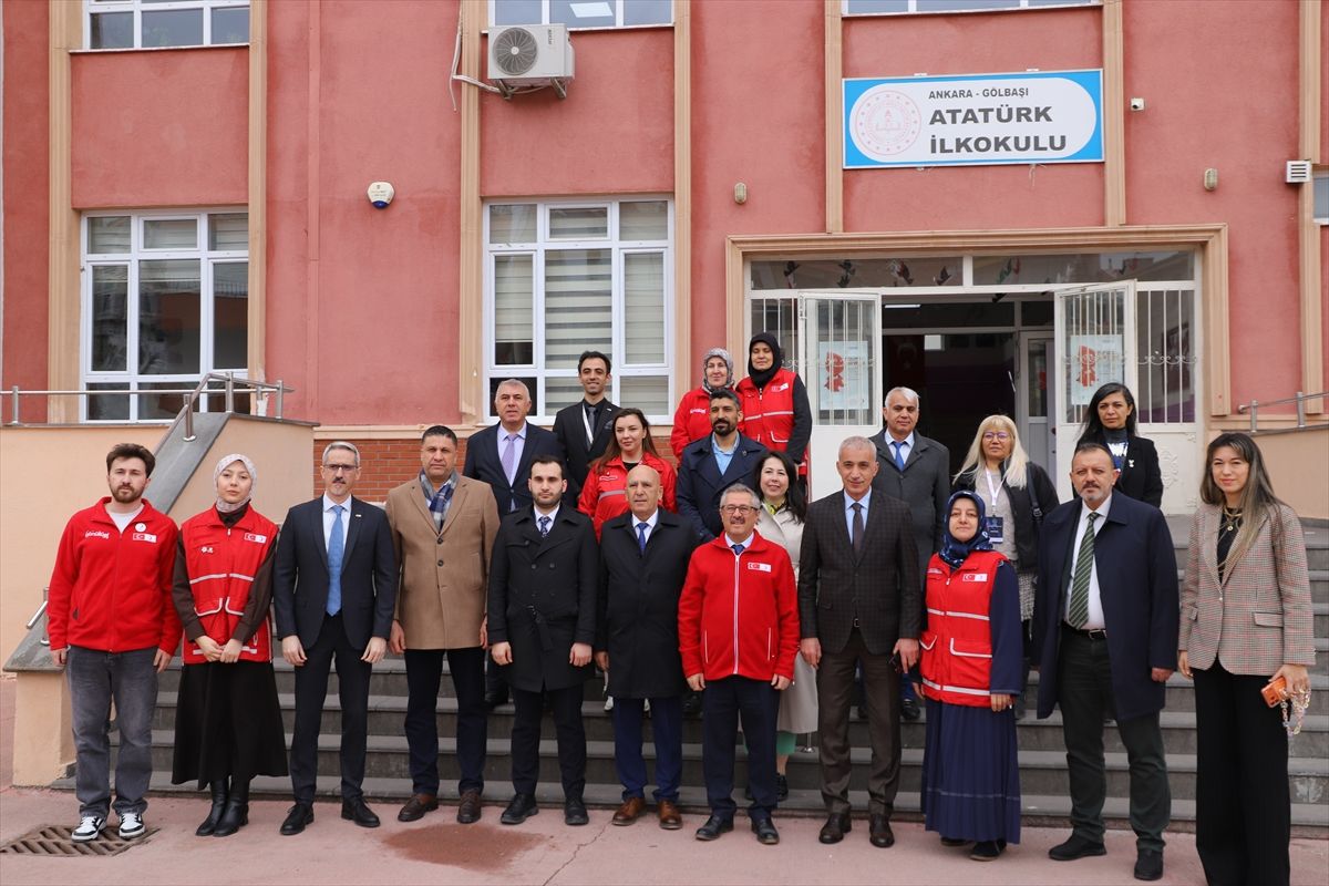 Gölbaşı'nda 'Okulumda 'Kan'panya Var' programı başlatıldı
