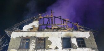 Gümüşhane'de müstakil evde çıkan yangında 1 kişi öldü
