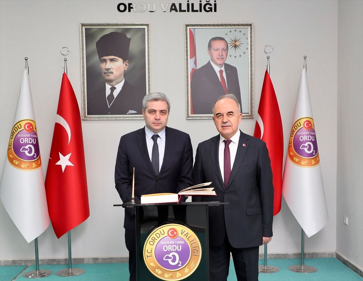 Gürcistan'ın Ankara Büyükelçisi Kalandia, Ordu'da ziyaretlerde bulundu