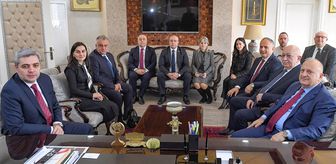 Gürcistan'ın Ankara Büyükelçisi Kalandia, Ünye Belediye Başkanı Tavlı'yı ziyaret etti