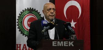 HAK-İŞ Genel Başkanı Arslan, 'Emek ve Su Paneli'nde konuştu Açıklaması