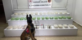 Hakkari'de 58 kilo 971 gram sentetik uyuşturucu ele geçirildi