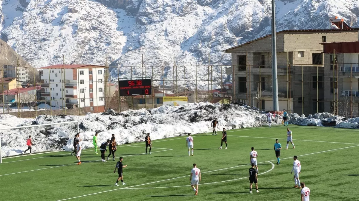 Hakkari Zapspor, konuk ettiği Murat 2020 Gençspor'u yendi