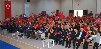 Halkapınar'da 'Bayrak Sevgisi ve Spor' temalı gösteri düzenlendi