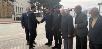Hamamözü'nde bayramlaşma töreni düzenlendi