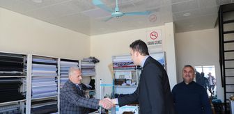 Hasankeyf Kaymakamı İmrak esnaf ziyaretinde bulundu
