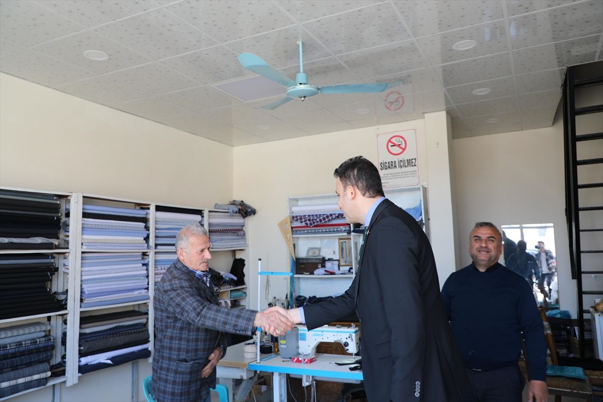 Hasankeyf Kaymakamı İmrak esnaf ziyaretinde bulundu
