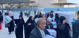 Hasene Yardım Derneği Kerkük ve Diyala'da ramazan kumanyası dağıttı