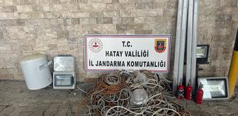 Hatay'da konteynerden hırsızlık yaptığı iddia edilen zanlı tutuklandı