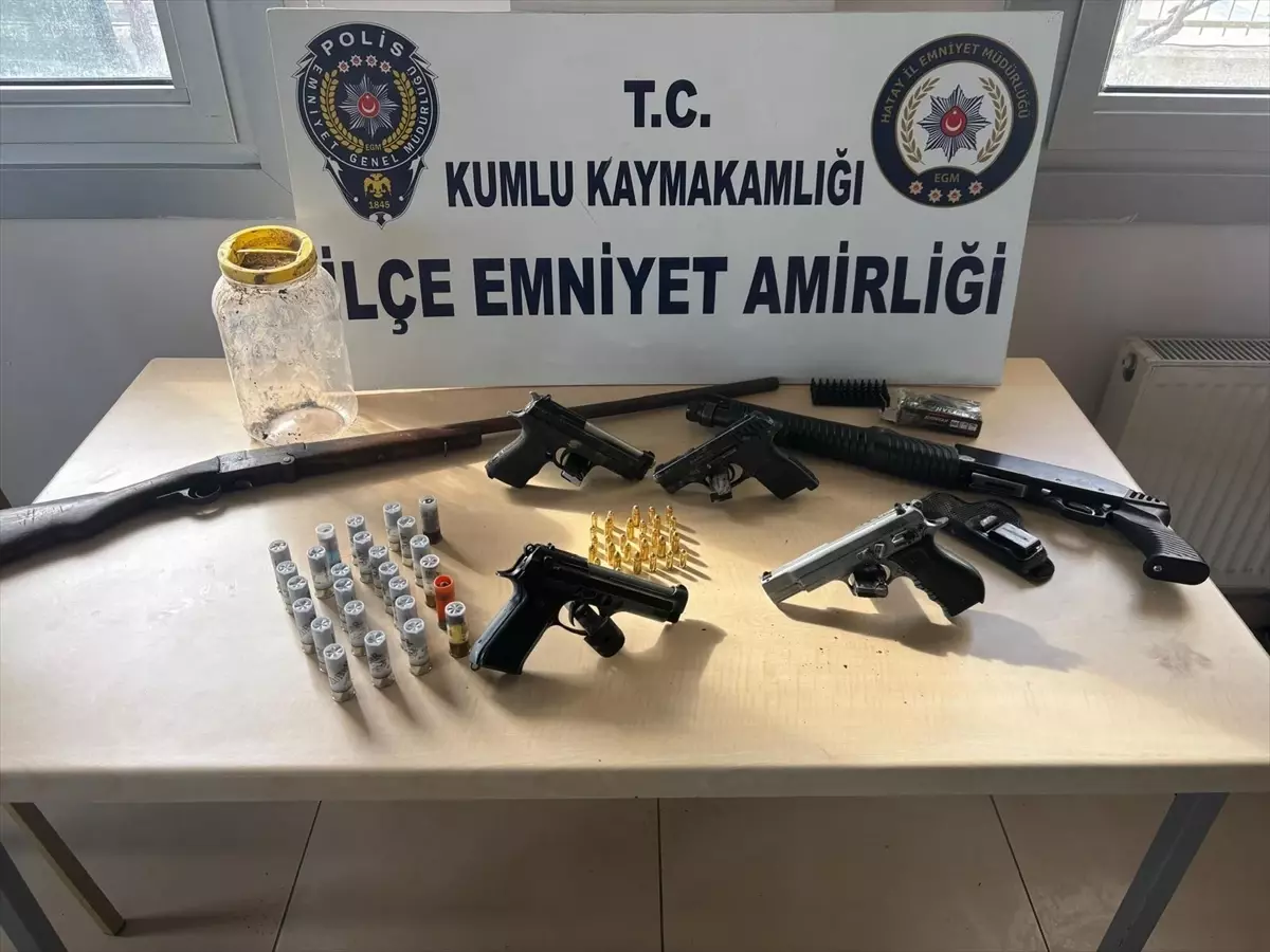 Hatay'da uyuşturucu operasyonlarında yakalanan 2 şüpheli tutuklandı