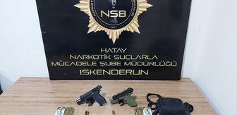 Hatay'da uyuşturucu operasyonlarında yakalanan 5 şüpheli tutuklandı
