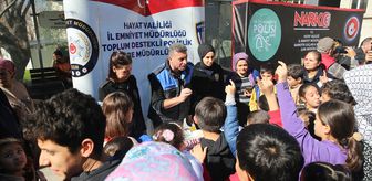 Hatay'da vatandaşlar bağımlılıkla mücadele konusunda bilgilendirildi
