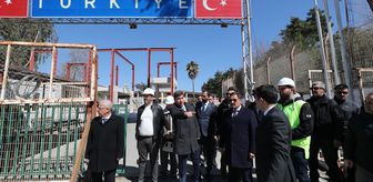 Hatay'daki 'Yayladağı Gümrük Kapısı Genişleme ve Modernizasyon Projesi' devam ediyor