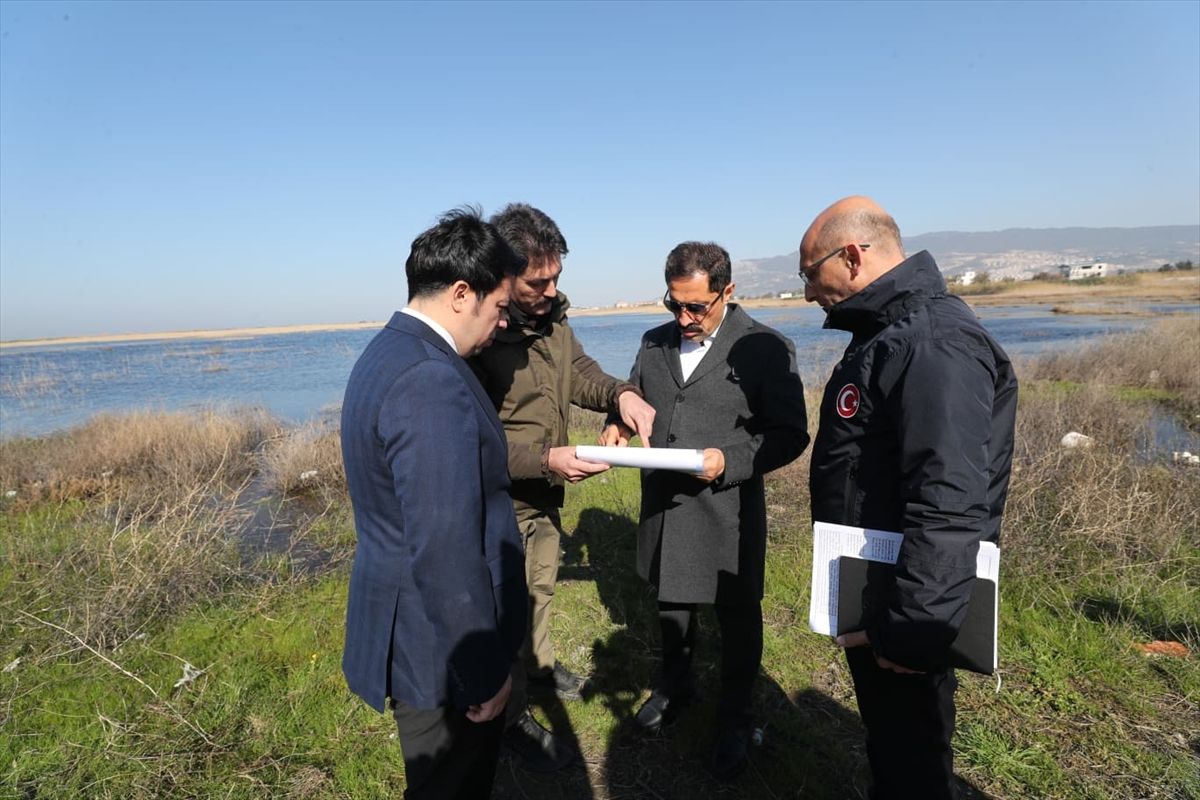 Hatay Valisi Mustafa Masatlı Milleyha Sulak Alanı'nı inceledi