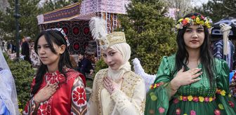 Hataylı depremzedeler, Özbekistan'da Nevruz Bayramı kutlamalarına katıldı