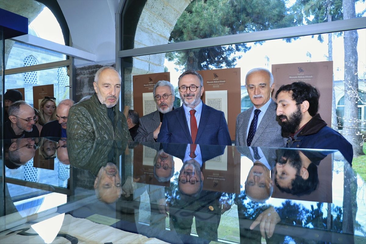 'Hattat Mustafa Rakım Efendi Yazı Kalıpları' sergisi açıldı