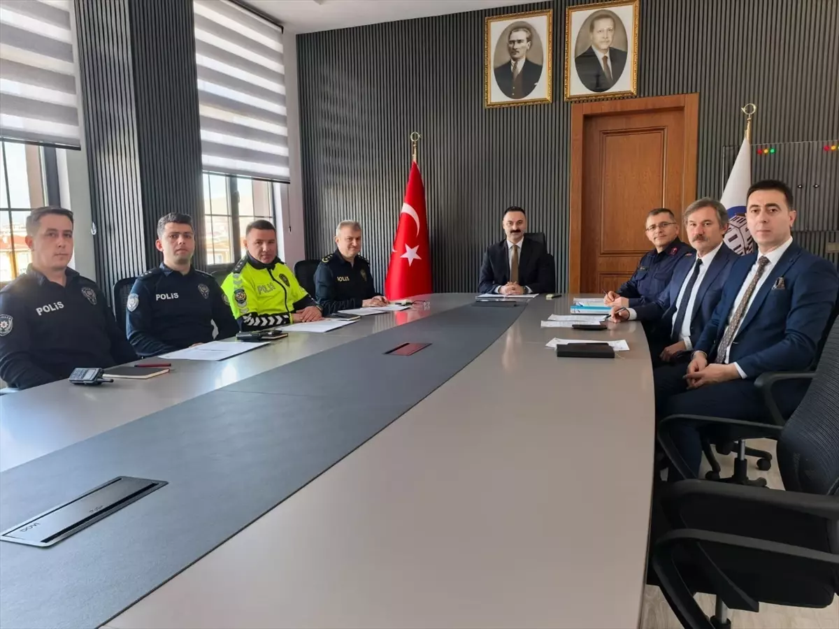 Havza'da okul güvenliği ve trafik tedbirleri toplantısı düzenlendi