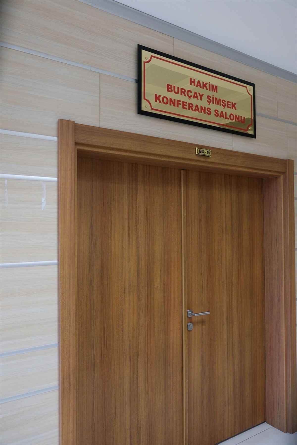 Hayatını kaybeden hakim Burçay Şimşek'in adı Kırklareli Adliyesinde yaşatılacak