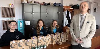 Hayrabolu'da öğrenciler ramazan için paket hazırladı