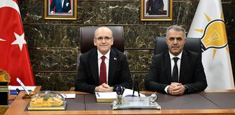 Hazine ve Maliye Bakanı Şimşek, AK Parti Batman İl Başkanlığını ziyaret etti