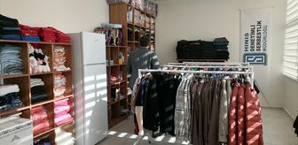 Hınıs Adliyesi'nde sosyal market açıldı