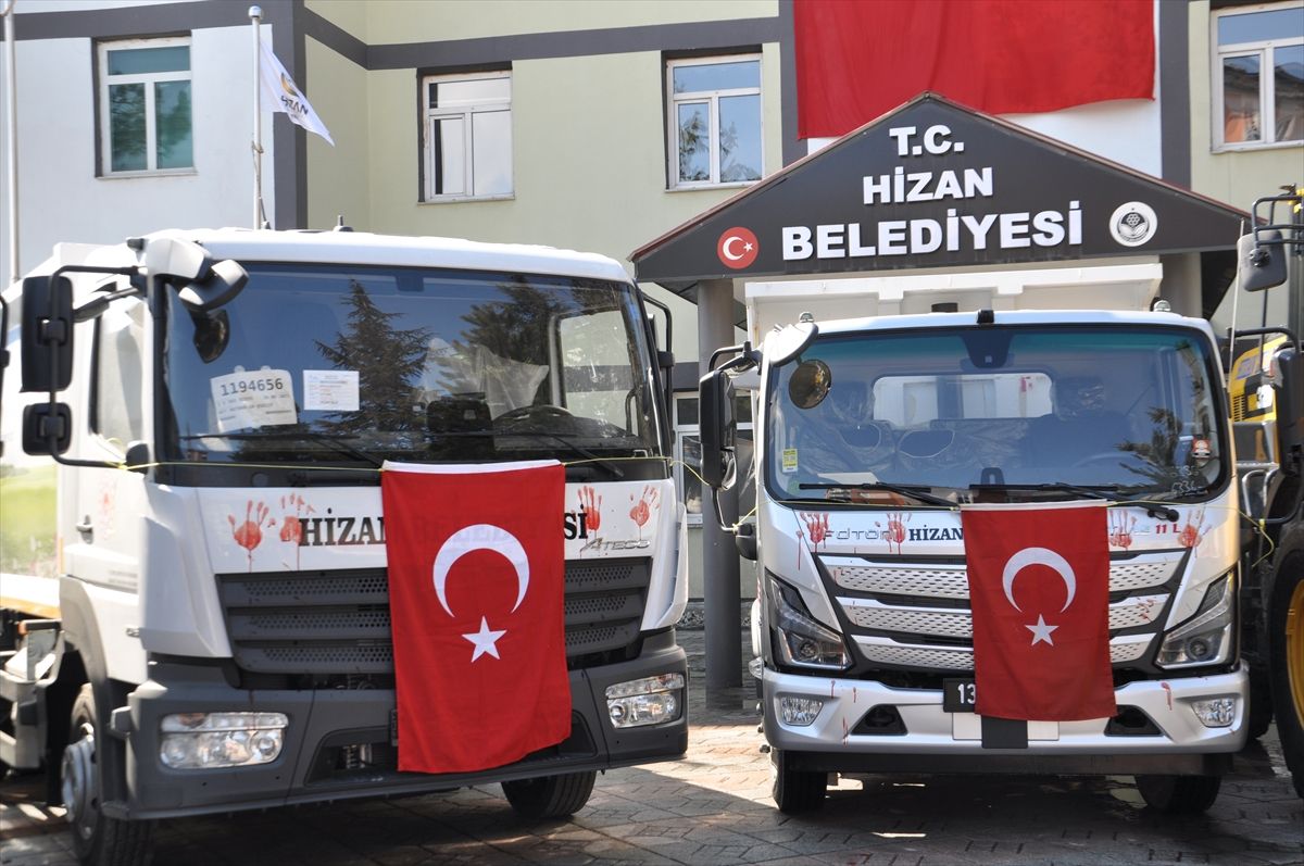 Hizan Belediyesi araç filosunu genişletiyor