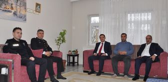 Hizan Kaymakamı Bilgin, şehit ailelerini ziyaret etti