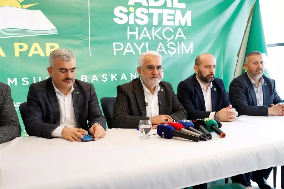 HÜDA PAR Genel Başkanı Yapıcıoğlu, Samsun'da konuştu Açıklaması