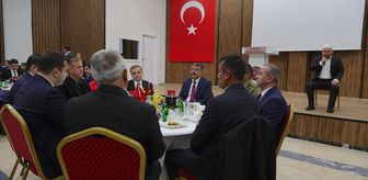 İçişleri Bakan Yardımcılığına atanan Çelik, iftarda kurum amirleri ve STK temsilcileriyle buluştu