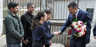 İçişleri Bakan Yardımcılığına atanan Hakkari Valisi Çelik'ten veda ziyaretleri