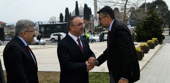 İçişleri Bakan Yardımcısı Çelik, Tekirdağ Valiliğini ziyaret etti