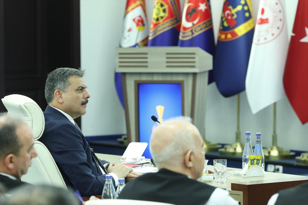İçişleri Bakanı Çiftçi'den Jandarma Genel Komutanlığına ziyaret